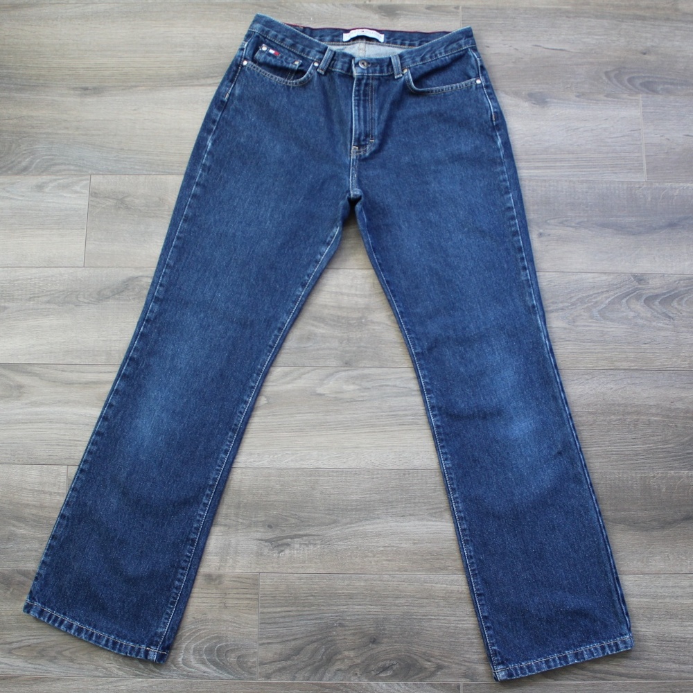Vintage Tommy Hilfiger Jeans Flag Pkt Boyrfriend